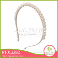 Fashion baby girl women ribbon plastic spiral hair band